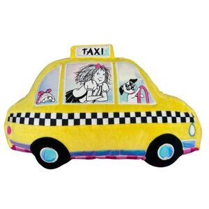 YOTTOY Eloise Plush Taxi Pillow 2023 Yellow Pink Striped Holographic Collectible